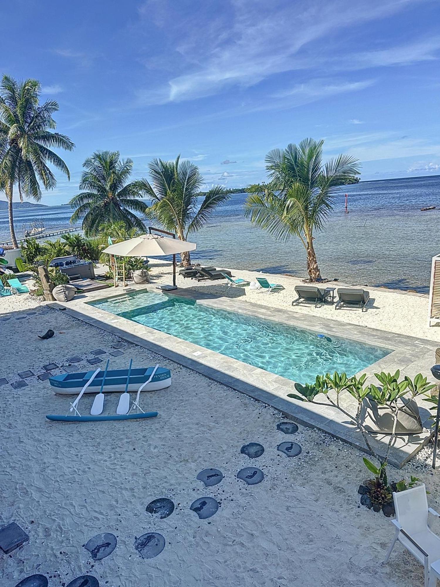 Pension Irivai, Appartement Uo Uo 3 Chambres Vue Mer Uturoa Exterior foto